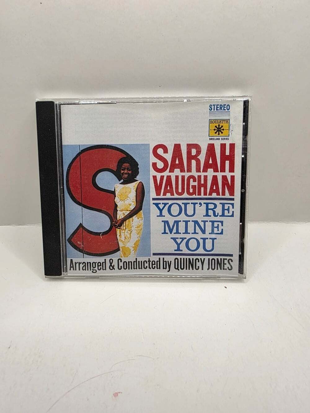 Sarah Vaughan - You're Mine You CD 1997 Jazz Vocal Quincy Jones Roulette